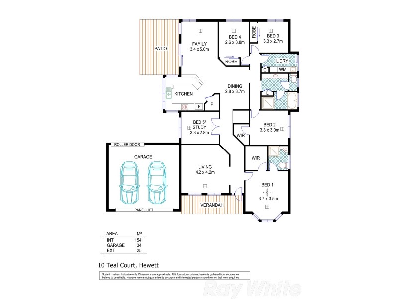 10 Teal Court, Hewett SA 5118 Floorplan