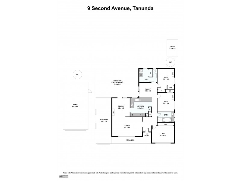 9 Second Avenue, Tanunda SA 5352 Floorplan