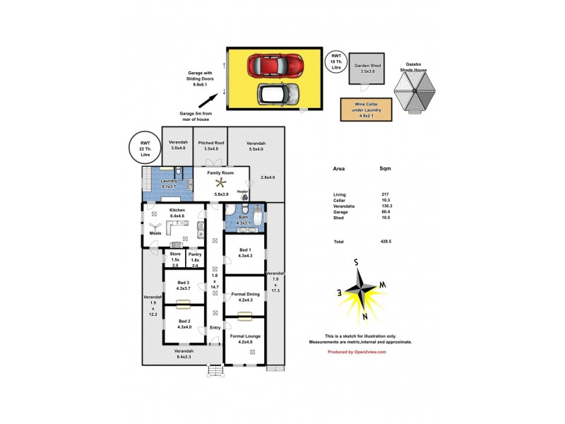 1-5 Templers Road, Freeling SA 5372 Floorplan