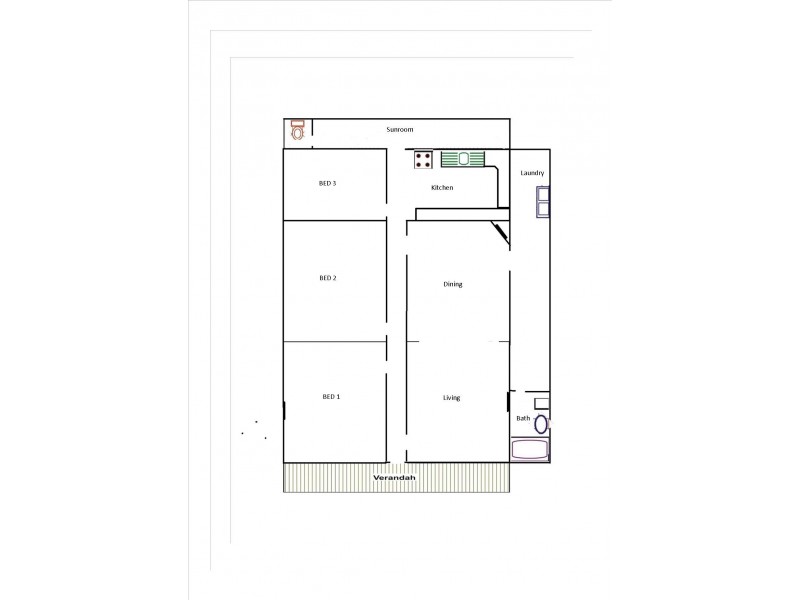 6 Queen Street, Kapunda SA 5373 Floorplan