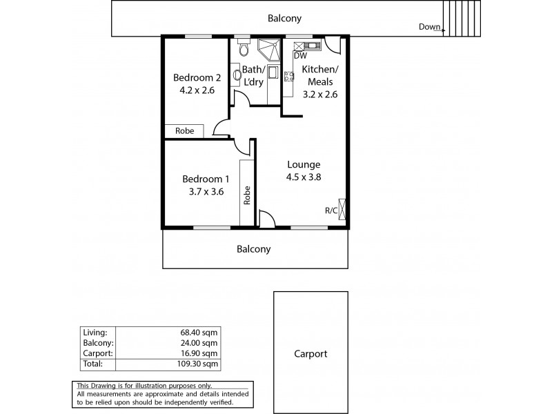 10/10 Collingrove Avenue, Broadview SA 5083 Floorplan