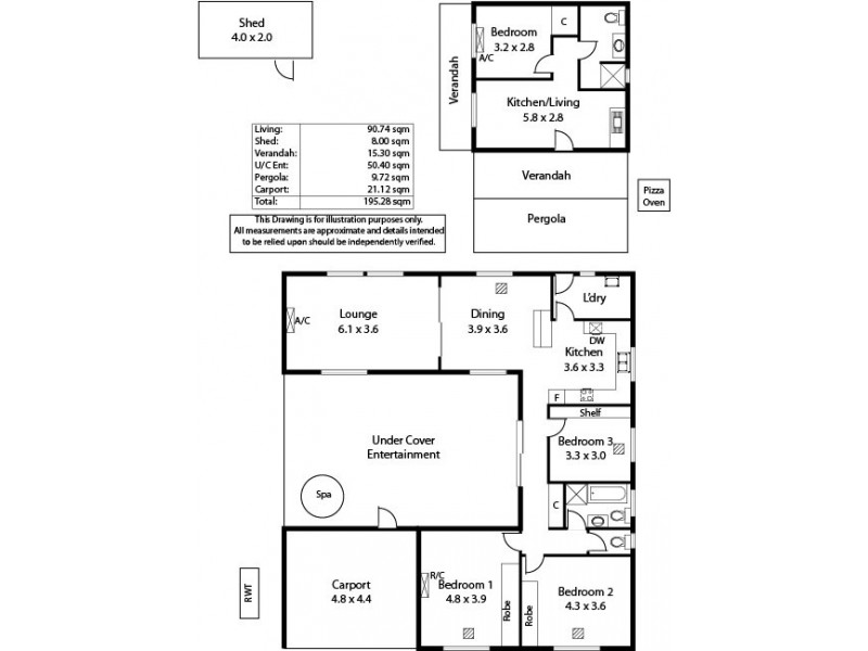 10 Sassafras Drive, Highbury SA 5089 Floorplan
