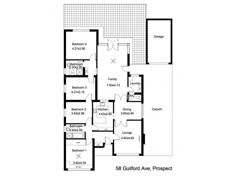 58 Guilford Avenue, Prospect SA 5082 Floorplan