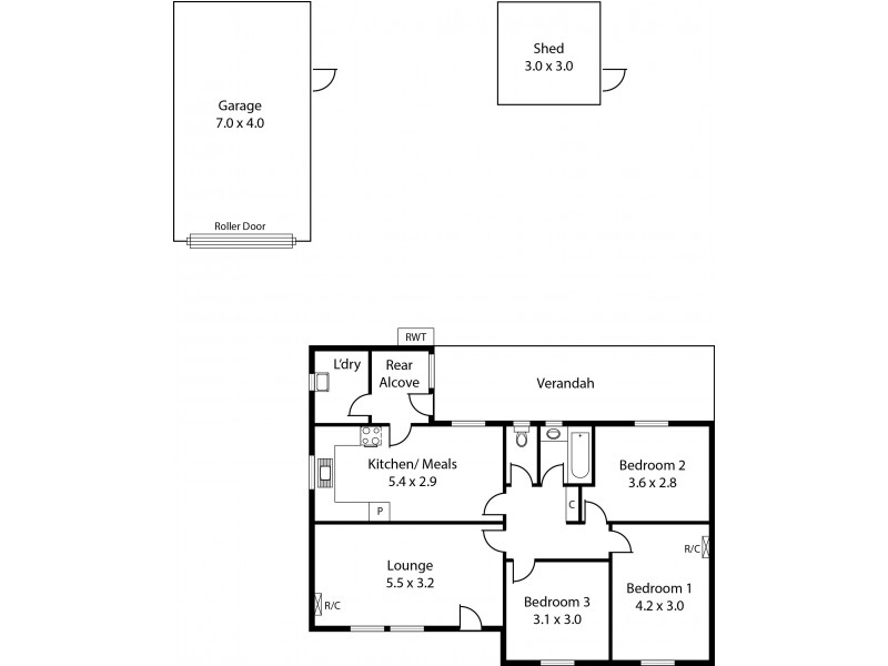 13 Yandra Street, Vale Park SA 5081 Floorplan