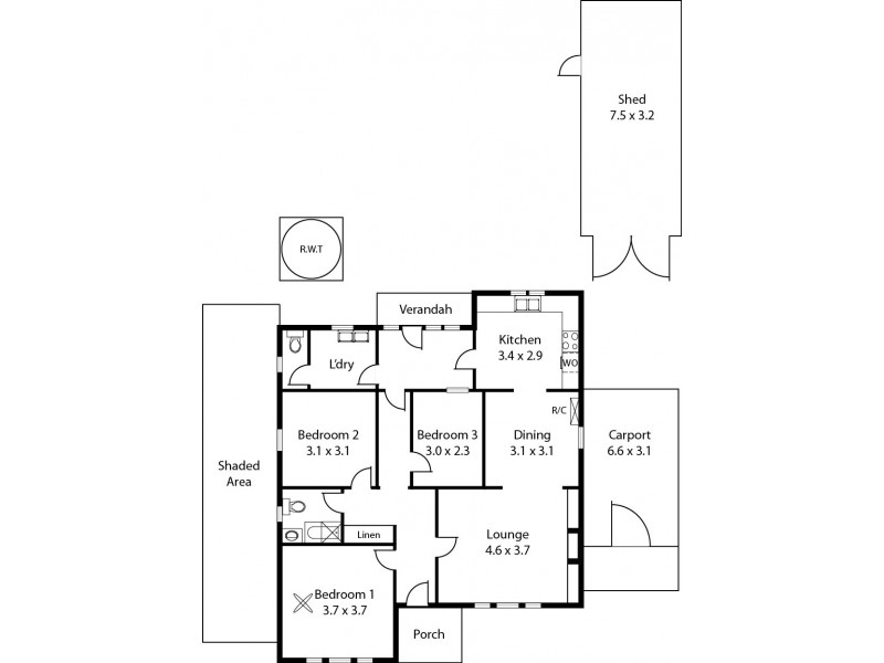 45 Arthur Street, Tranmere SA 5073 Floorplan