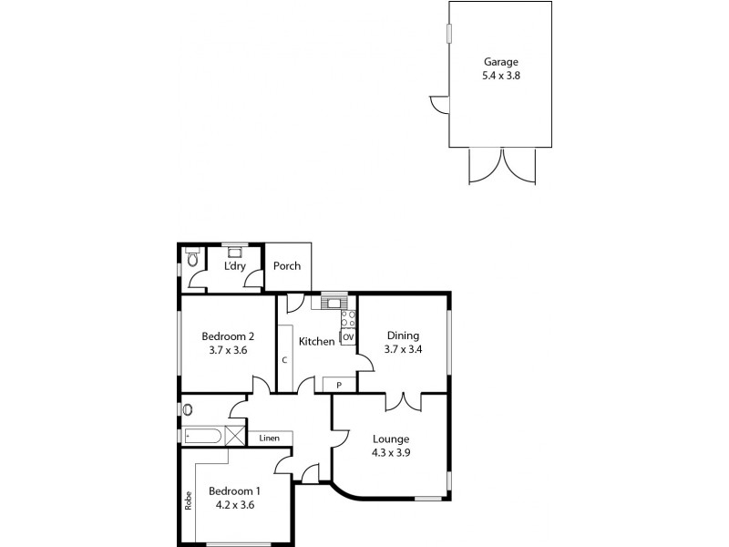 12 Fort Avenue, Kensington Gardens SA 5068 Floorplan
