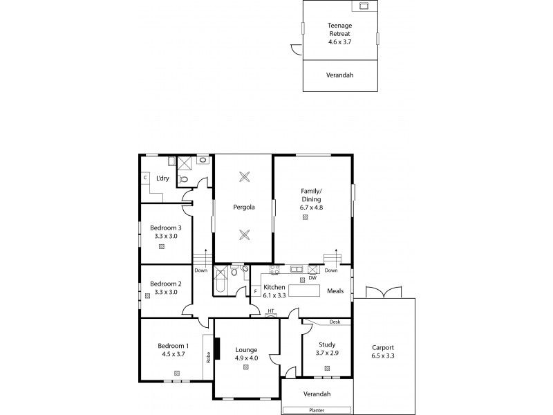 26 Derwent Avenue, Magill SA 5072 Floorplan