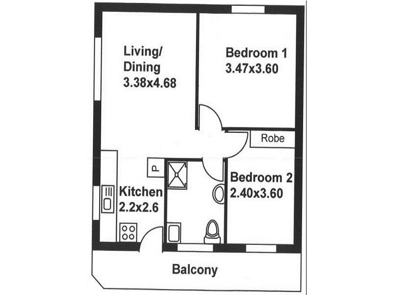Unit 7 4-6 Croydon Road, Keswick SA 5035 Floorplan