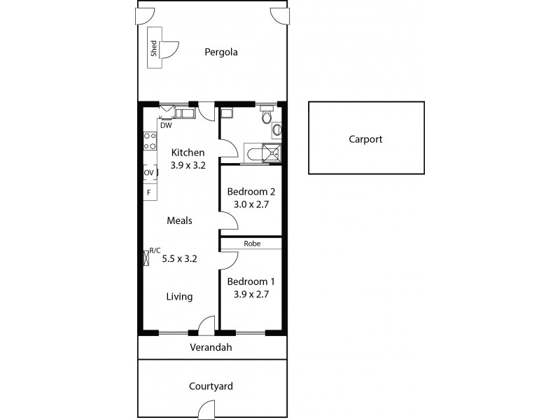 3/608 Magill Road, Magill SA 5072 Floorplan