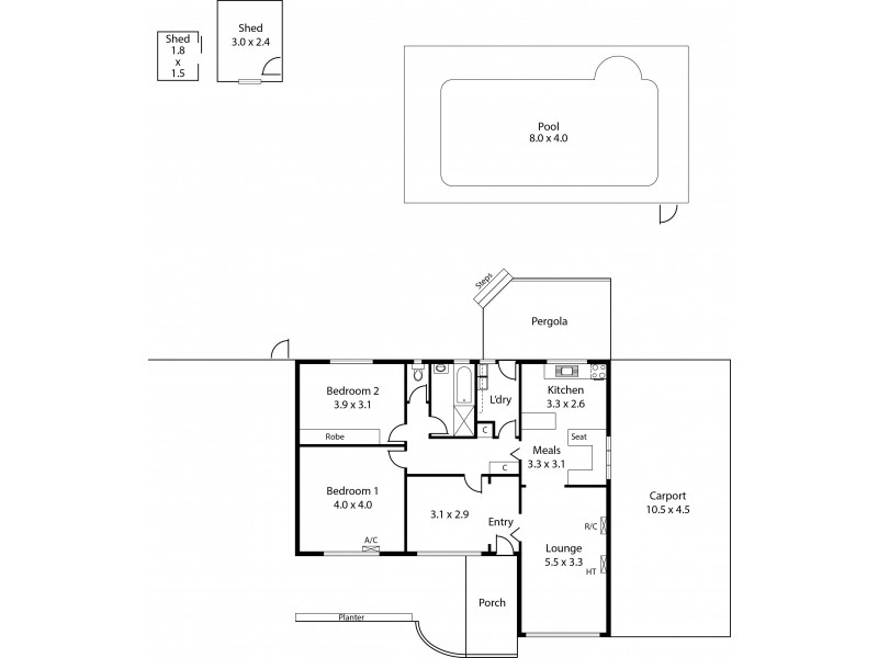 3 Sapphire Crescent, Highbury SA 5089 Floorplan