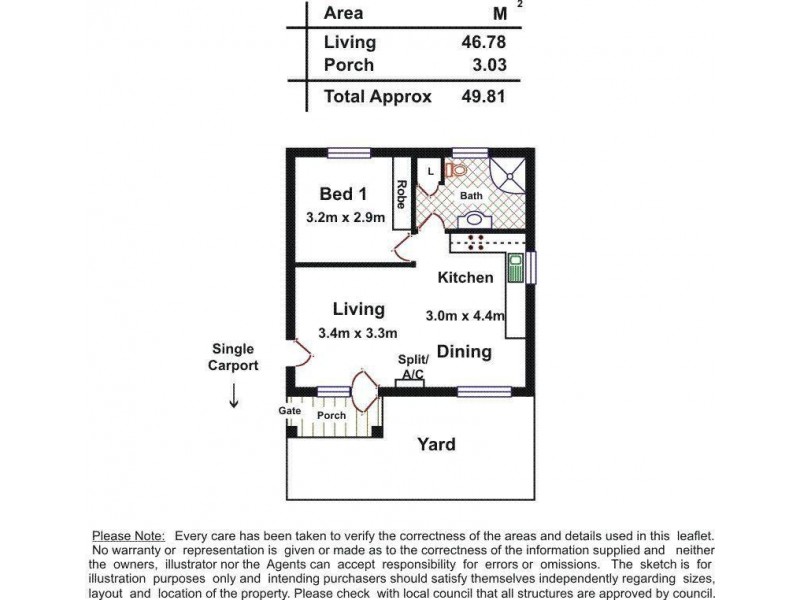 18/62 William Street, Norwood SA 5067 Floorplan