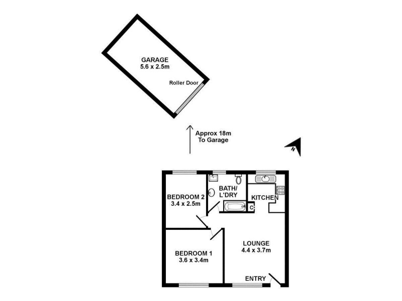 14/193 Grand Junction Road, Ottoway SA 5013 Floorplan