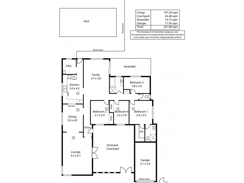 4 Knowles Crescent, Marino SA 5049 Floorplan