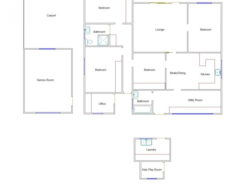 57 Elizabeth Street, Serviceton VIC 3420 Floorplan