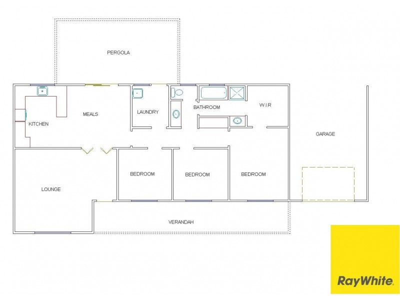 20 Bertha St, Bordertown SA 5268 Floorplan