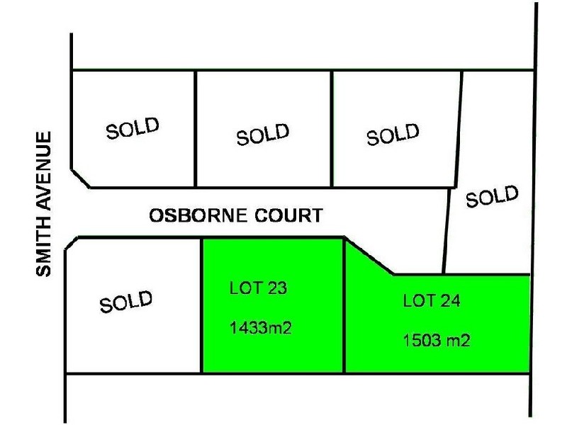 Lot 23- 24 Osborne Court, Bordertown SA 5268