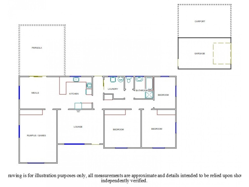 8 Wirrega Road, Mundulla SA 5270 Floorplan