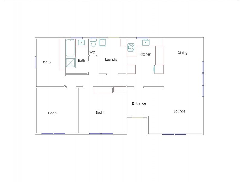 30 Bertha Street, Bordertown SA 5268 Floorplan