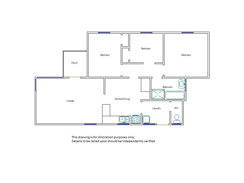 12 LeStrange Avenue, Keith SA 5267 Floorplan