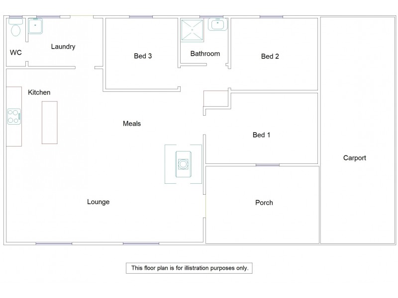 3 Stephens Avenue, Keith SA 5267 Floorplan