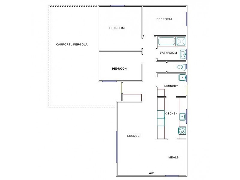 120 Ramsay Terrace, Bordertown SA 5268 Floorplan