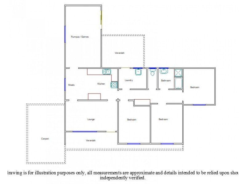 55 Densley Avenue, Bordertown SA 5268 Floorplan