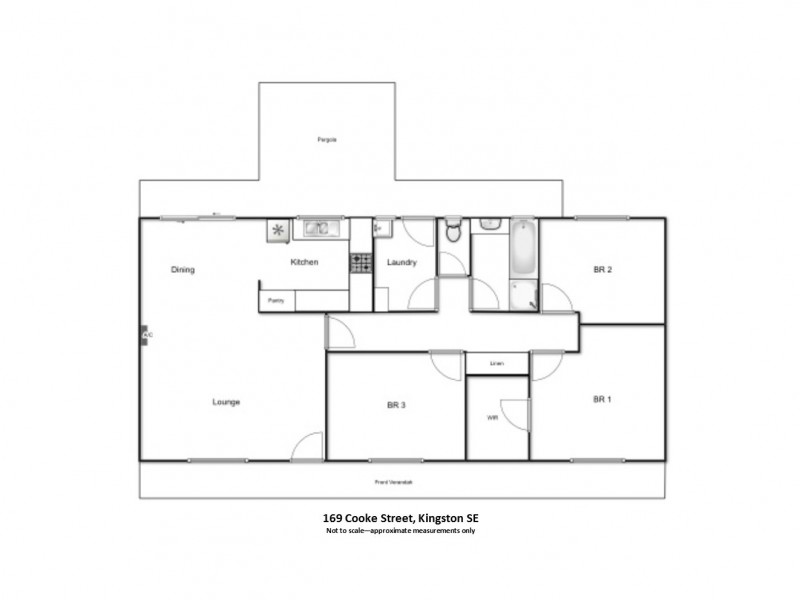 169 Cooke Street, Kingston Se SA 5275 Floorplan
