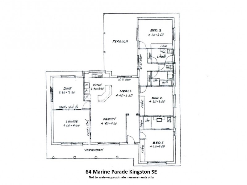 64 Marine Parade, Kingston Se SA 5275 Floorplan