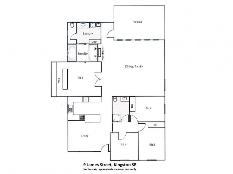 9 James Street, Kingston Se SA 5275 Floorplan