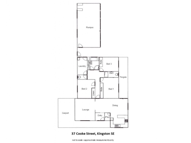 37 Cooke Street, Kingston Se SA 5275 Floorplan