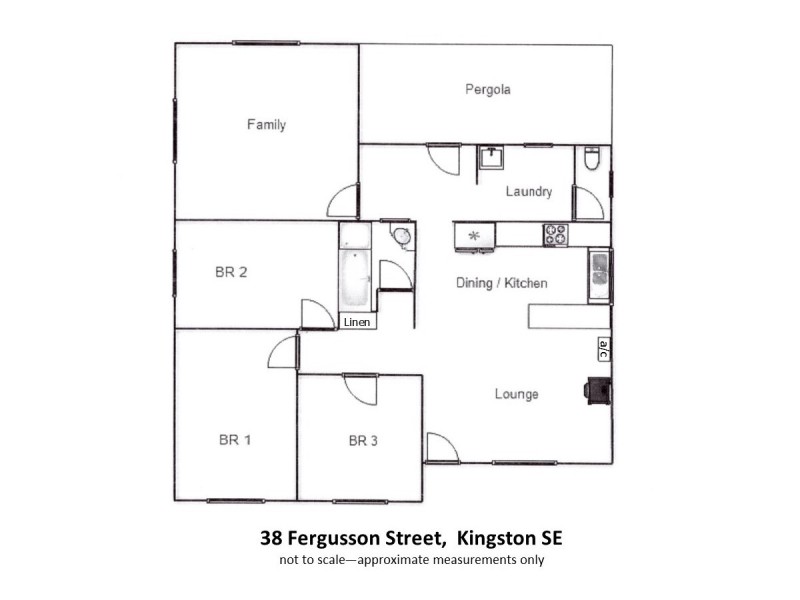38 Fergusson Street, Kingston Se SA 5275 Floorplan