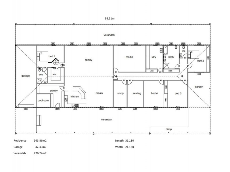 4 Wrights Road, Kingston Se SA 5275 Floorplan