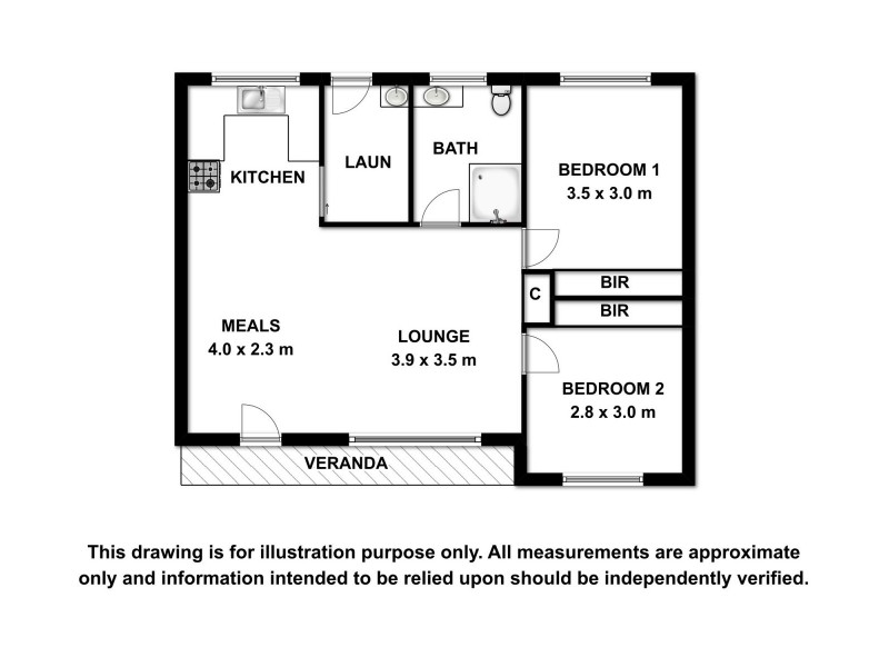 52 East Terrace, Kingston Se SA 5275 Floorplan
