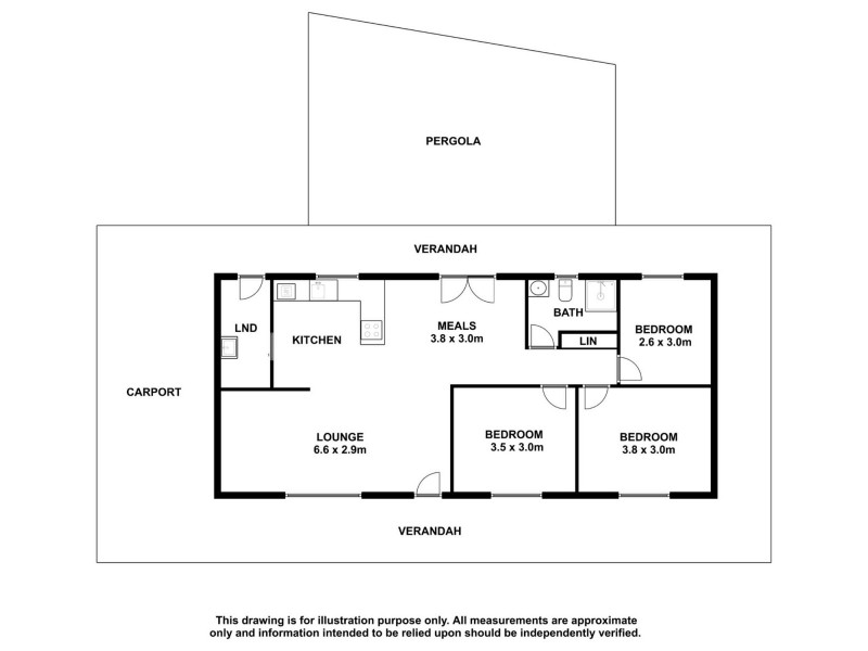 55 Seaview Drive, Kingston Se SA 5275 Floorplan