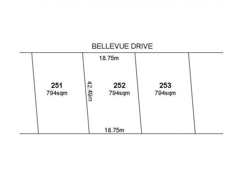 Lot 252, 69 Bellevue Drive, Kingston Se SA 5275