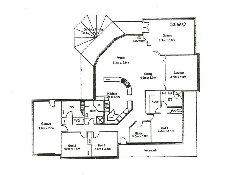 33 East Terrace, Kingston Se SA 5275 Floorplan
