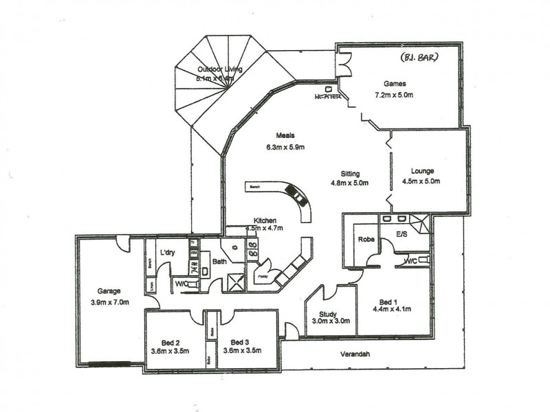 33 East Terrace, Kingston Se SA 5275 Floorplan