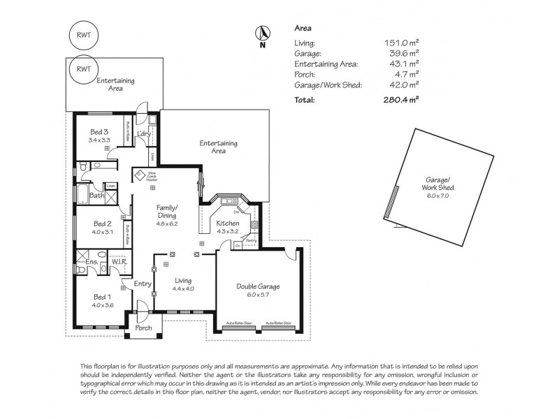4 Lisa Court, Macclesfield SA 5153 Floorplan