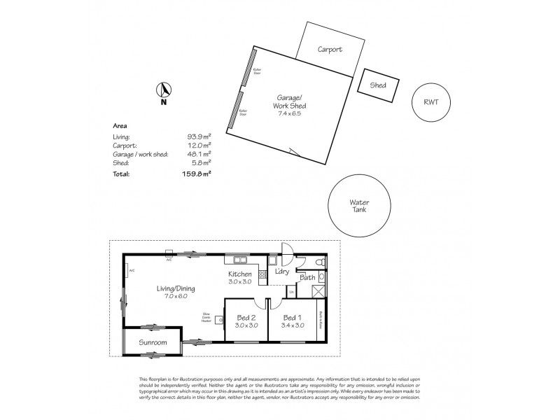 45 Wirrinilla Drive, Macclesfield SA 5153 Floorplan