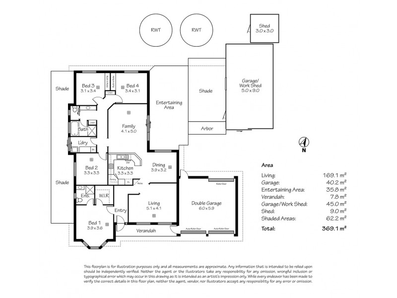 26 Strathford Way, Strathalbyn SA 5255 Floorplan