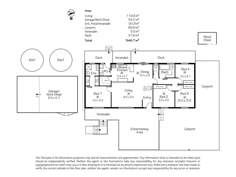 22 Davies Street, Macclesfield SA 5153 Floorplan