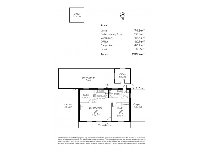 2/2 Bernhardt Court, Mount Barker SA 5251 Floorplan