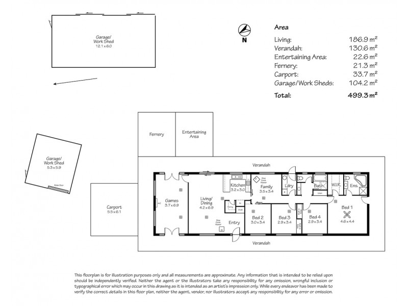1314 Torrens Valley Road, Birdwood SA 5234 Floorplan