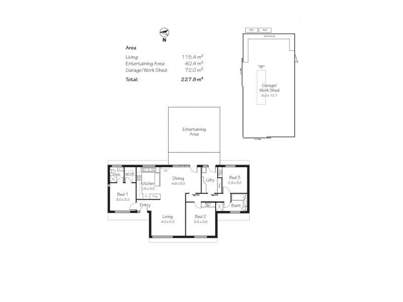 1 Willow Drive, Mount Barker SA 5251 Floorplan