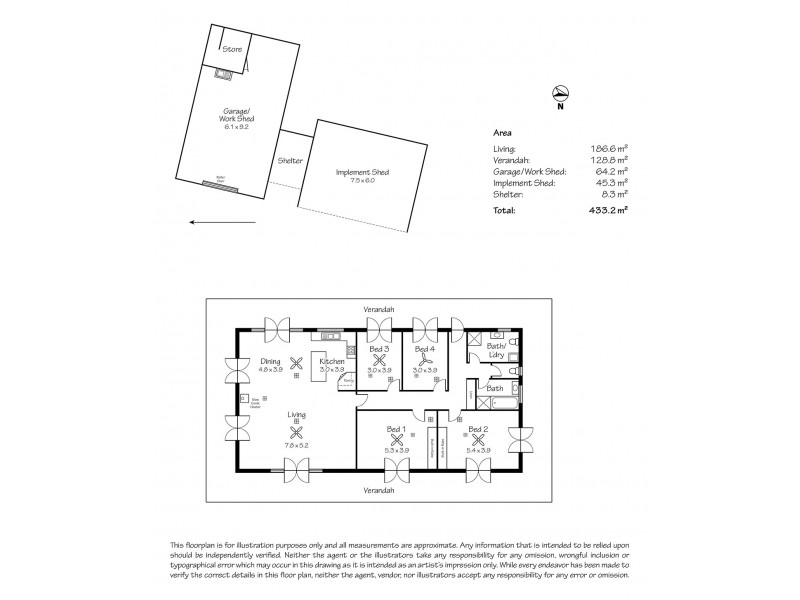327 Tinpot Road, Highland Valley SA 5255 Floorplan