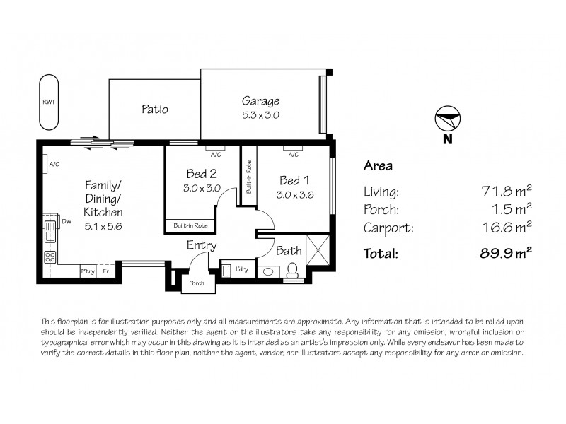 3 Arlington Street, Mount Barker SA 5251 Floorplan