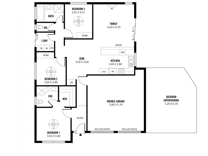 1 Liverpool Drive, Strathalbyn SA 5255 Floorplan