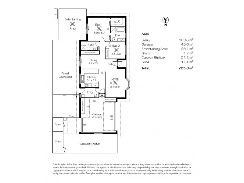 2/60 Princes Highway, Littlehampton SA 5250 Floorplan