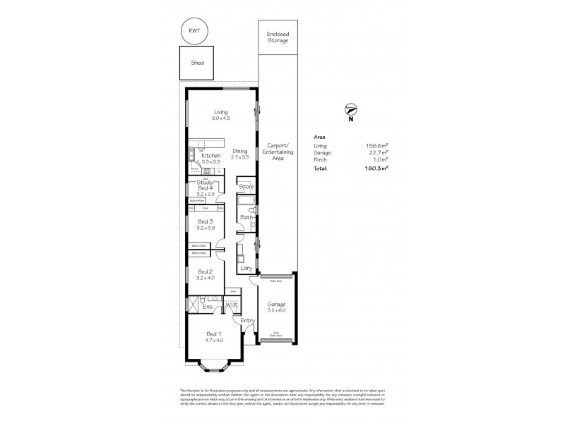 34 Craig Terrace, Mount Barker SA 5251 Floorplan