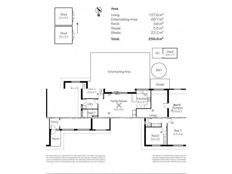 9 Harriet Street, Strathalbyn SA 5255 Floorplan